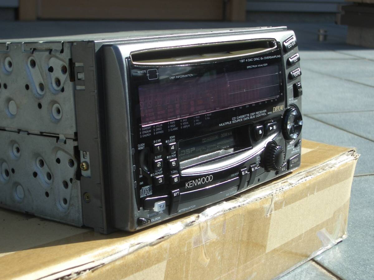 即決 送料無料 KENWOOD製 DPX-90 CD カセットデッキ 出品時 即決 送料無料 KENWOOD製 DPX-90 CD カセットデッキ 出品時
