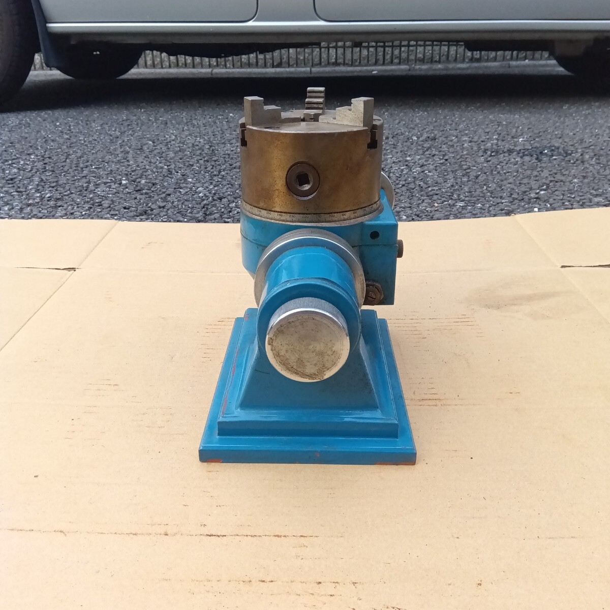 ☆値下げ34000円☆ DIVIDING HEAD 高橋精機 割出し台 三つ爪 3爪 ☆値下げ34000円☆ DIVIDING HEAD 高橋精機 割出し台 三つ爪 3爪