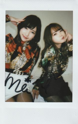 さつき芽衣 松本いちか 直筆サイン入りチェキ!!