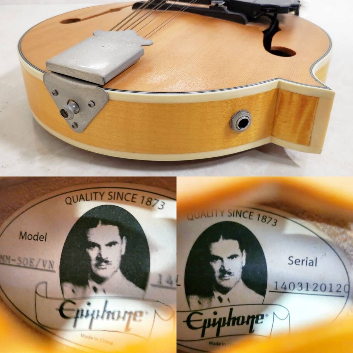 Epiphone MM-50E/VN エピフォン エレキマンドリン おまけ VOX Epiphone MM-50E/VN エピフォン エレキマンドリン おまけ VOX