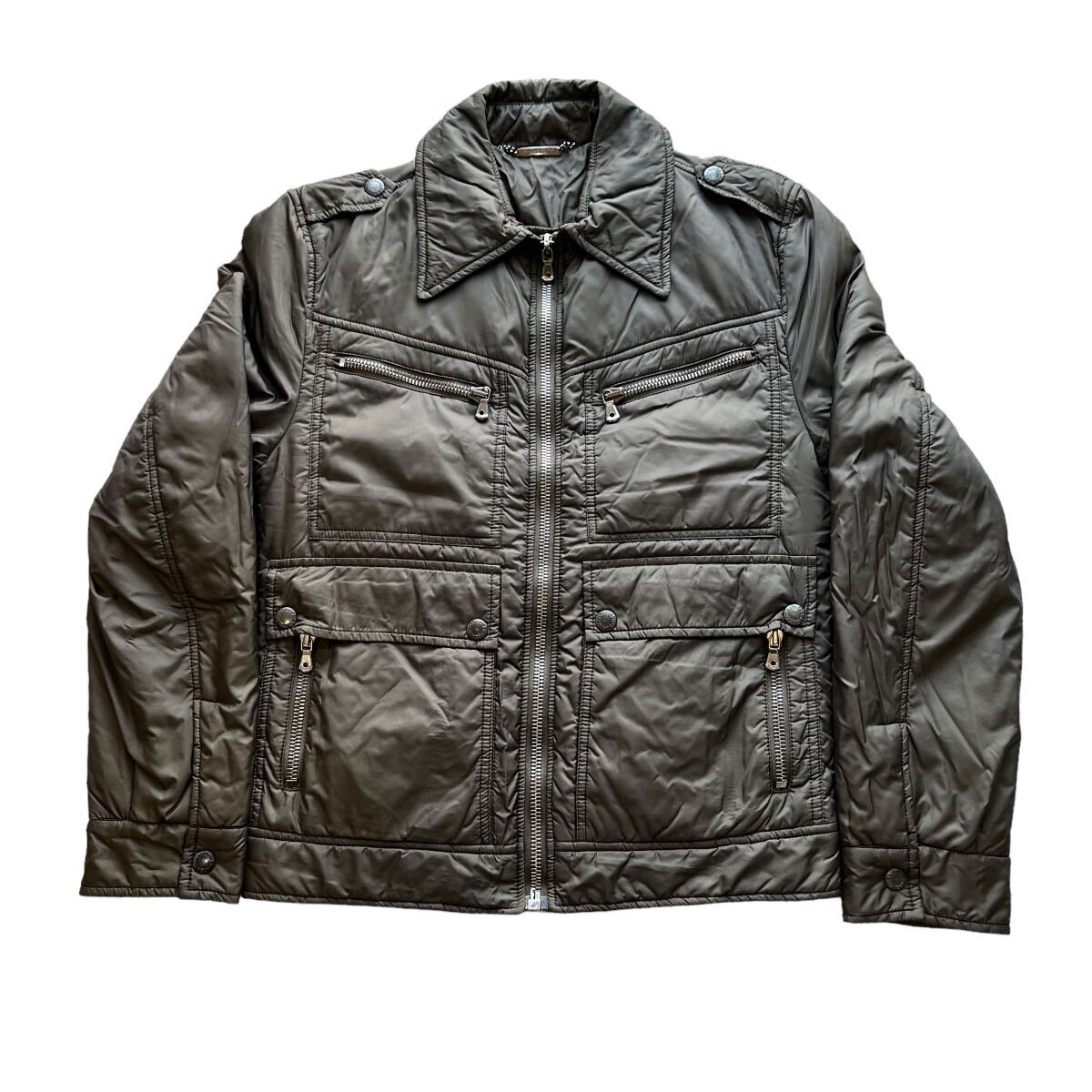 DOLCE & GABBANA archive Nylon Multi Zip Up Jacket ドルチェ DOLCE & GABBANA archive Nylon Multi Zip Up Jacket ドルチェ