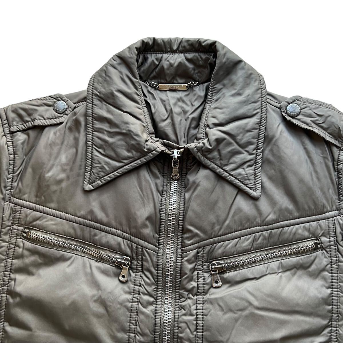 DOLCE & GABBANA archive Nylon Multi Zip Up Jacket ドルチェ DOLCE & GABBANA archive Nylon Multi Zip Up Jacket ドルチェ