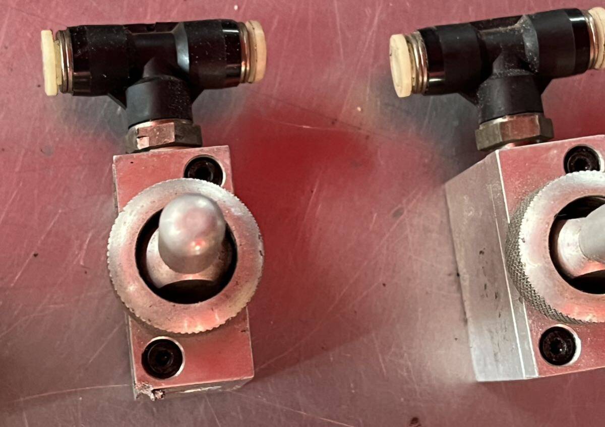 エアサス エアー サスペンション メーター バルブ スイッチ コネクター ジョイント チーズ ピスコ PISCO 4mm 1/4インチ 変換 一式 NO.4472_画像3