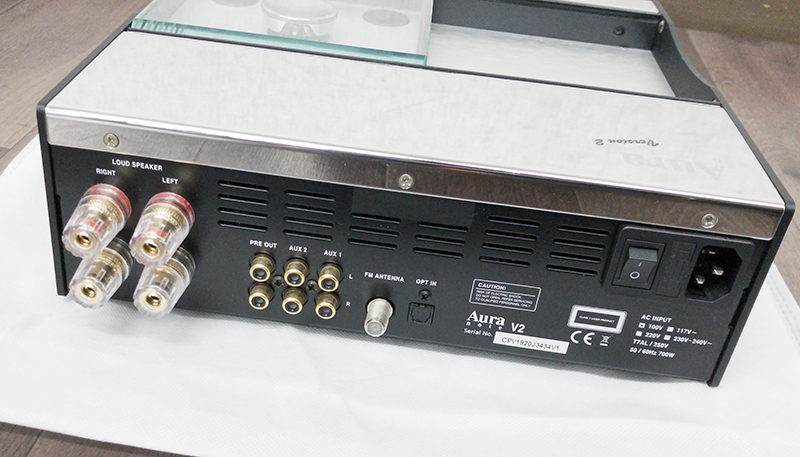Yahoo!オークション - AURA NOTE V2 FMチューナー内蔵CD/AMP一