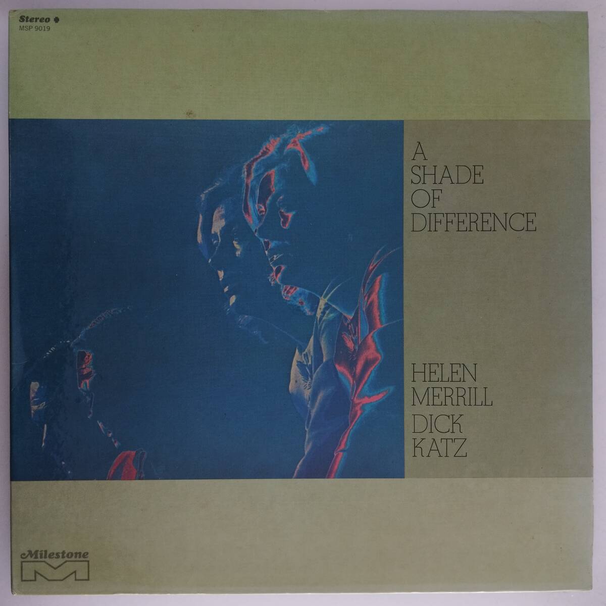 良盤屋◆LP◆Jazz:【米 輸入盤】ヘレン・メリル/ディック・カッツ☆Helen Merrill・Dick Katz/A Shade Of Difference◆Modal,Vocal◆J-3862