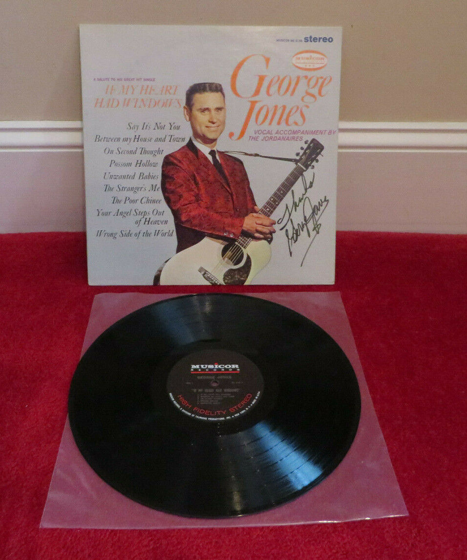 Yahoo!オークション – George Jones 1968 “If My Heart Had Windo…