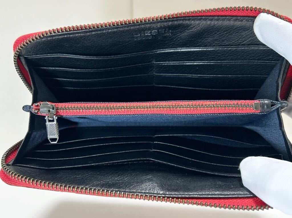 DIESEL ディーゼル LOST IN SOFT ラウンドジップ 長財布 ドット DIESEL ディーゼル LOST IN SOFT ラウンドジップ 長財布 ドット