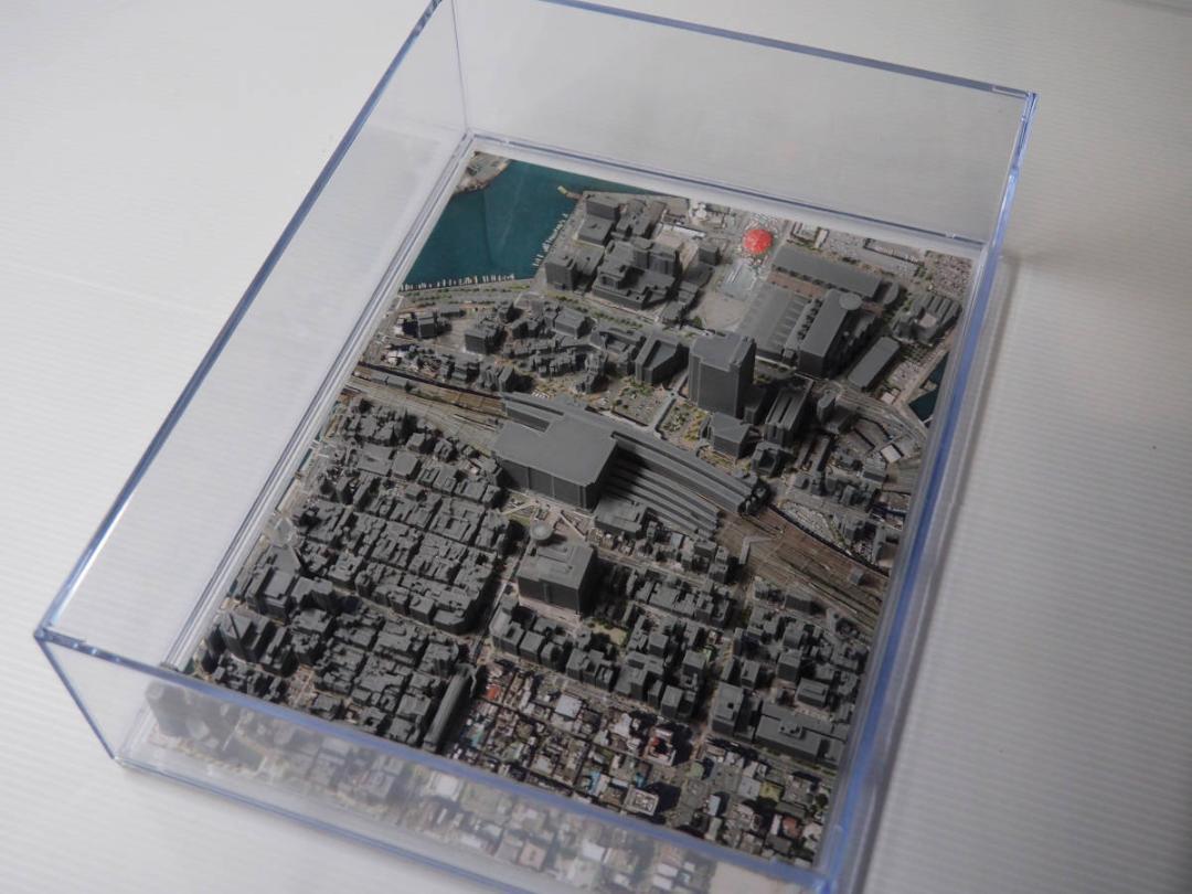 【名入れ無料】 東京タワー (透明ケース 芝周辺3D都市データを活用した都市模型 建物