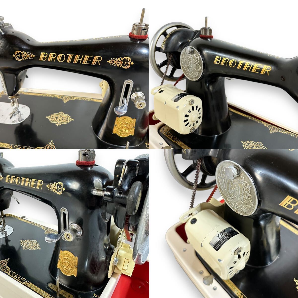 希少品】BROTHER ブラザー Sewing Machine 踏み ミシン 希少品】BROTHER ブラザー Sewing Machine 踏み ミシン