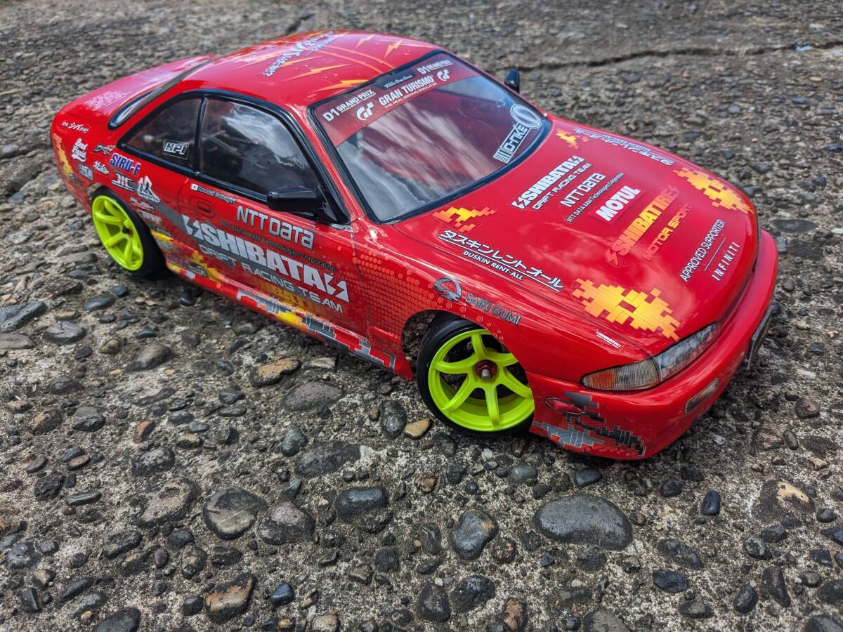 D-LIKE　S14シルビア（前期）　シバタイヤ　インフィニティQ60　D1デカール仕様