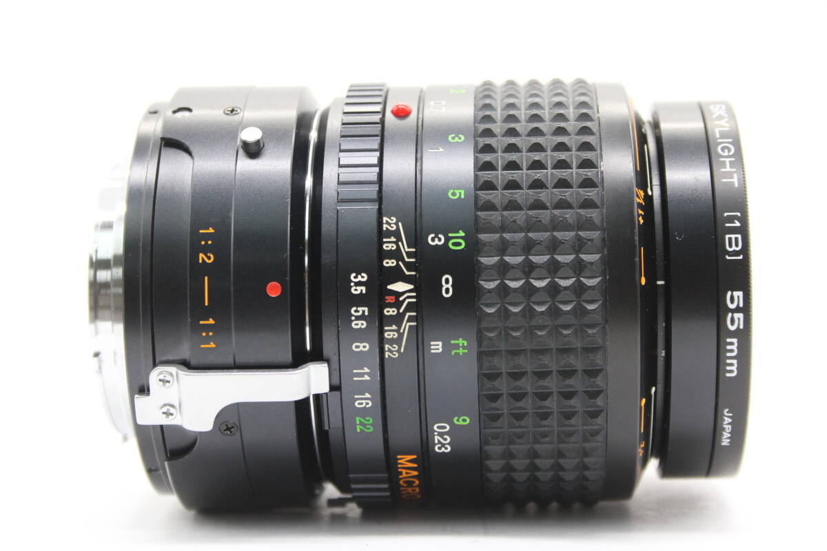 美品 返品保証】 ミノルタ Minolta MD Macro Rokkor 50mm F3.5 美品 返品保証】 ミノルタ Minolta MD Macro Rokkor 50mm F3.5