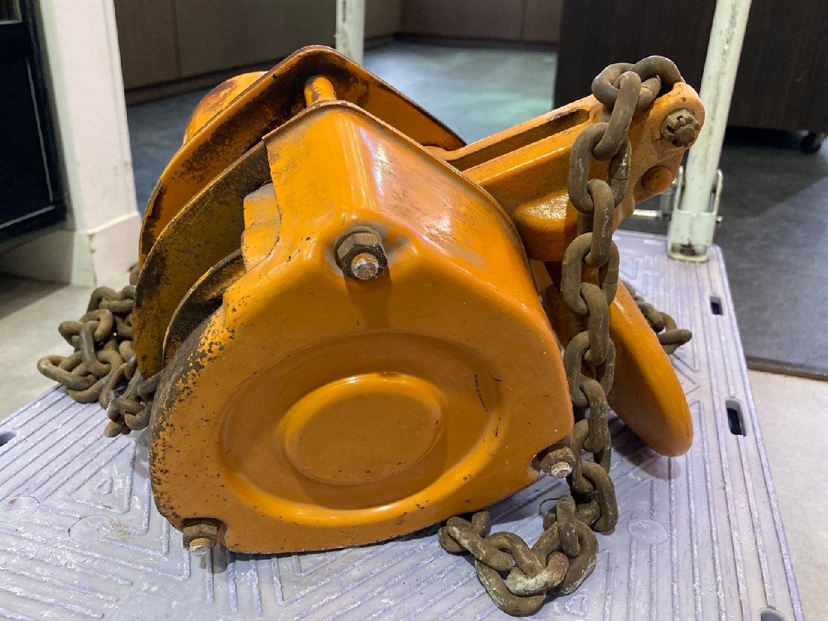 KITO CORP. キトー チェーンブロック M3-210 3t 工具 現状 11769 KITO CORP. キトー チェーンブロック M3-210 3t 工具 現状 11769