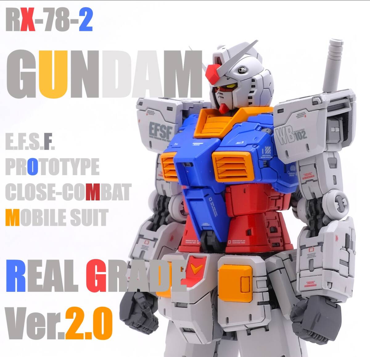 Yahoo!オークション - RG ガンダム Ver.2.0 微改修塗装済 完成品 Yahoo!オークション - RG ガンダム Ver.2.0 微改修塗装済 完成品