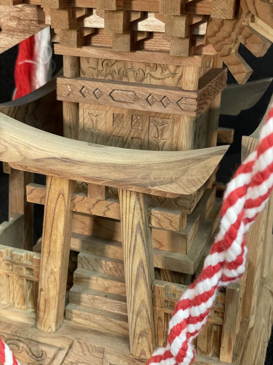 Bibian 比比昂- 展示保管品特注屋久杉無垢最高級神輿1台のみ(U Bibian 比比昂- 展示保管品特注屋久杉無垢最高級神輿1台のみ(U
