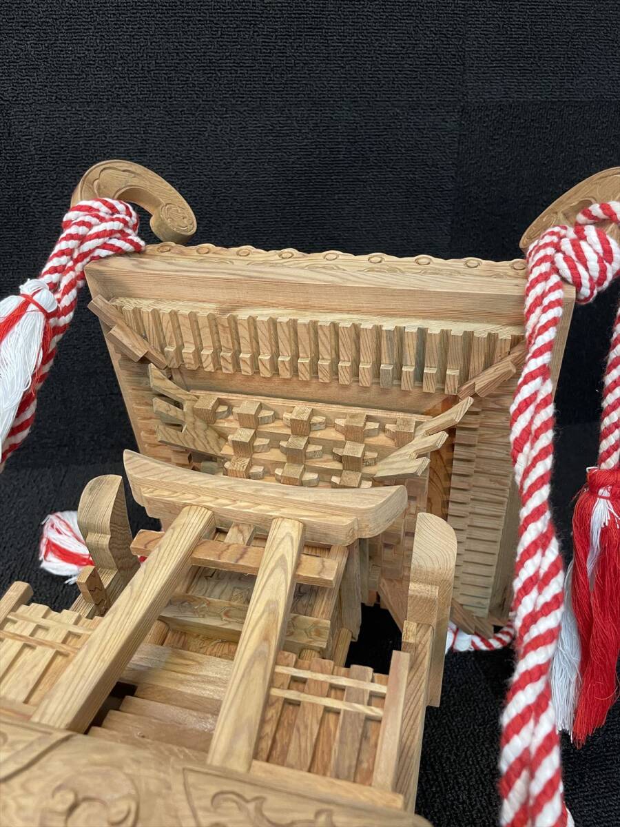 Bibian 比比昂- 展示保管品特注屋久杉無垢最高級神輿1台のみ(U Bibian 比比昂- 展示保管品特注屋久杉無垢最高級神輿1台のみ(U