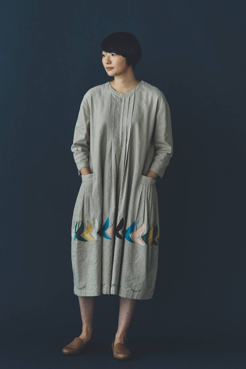 mina perhonen ミナペルホネン bird ワンピース38 (M~L) Yahoo!オークション - 【新品・未使用】mina perhonen bird