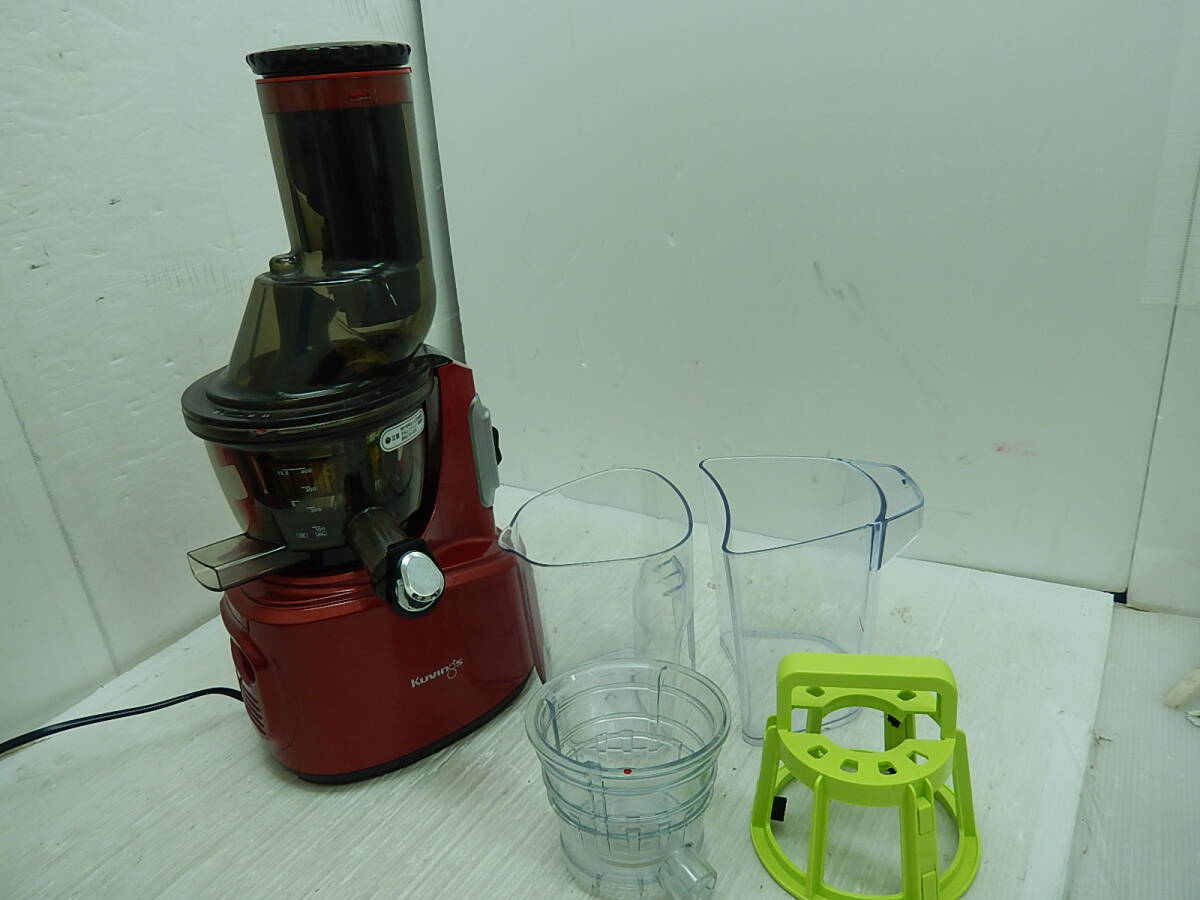Kuvings JSG-30 スロージューサー レッド Amazon.com: KUVINGS WHOLE SLOW JUICER JSG-721R (Red)【Japan