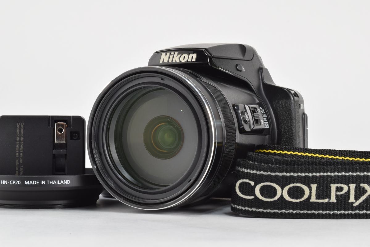 【動作良品】ニコン Nikon COOLPIX P900 ブラック　底面修復跡あり