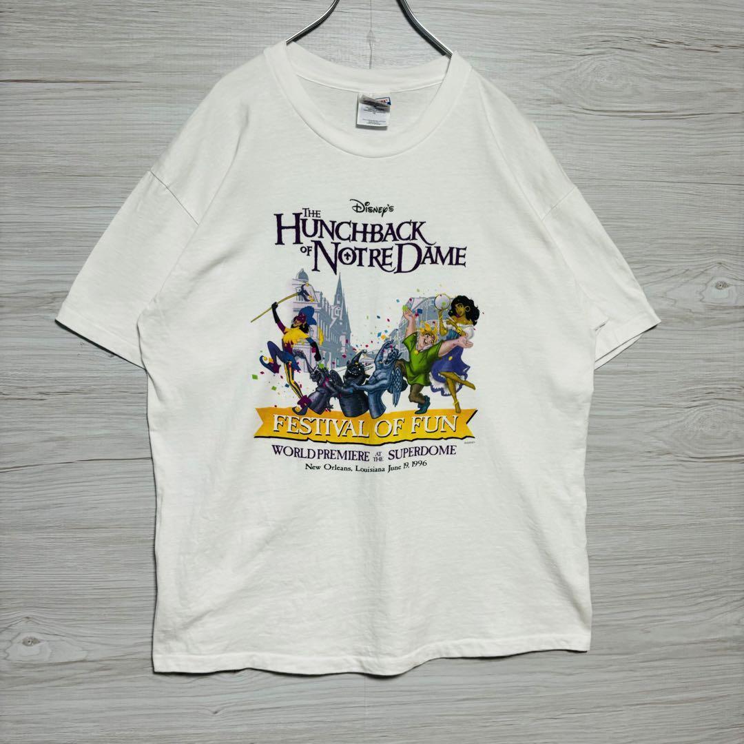 入手困難】Disney ディズニー ノートルダムの鐘 Tシャツ XL 入手困難】Disney ディズニー ノートルダムの鐘 Tシャツ XL