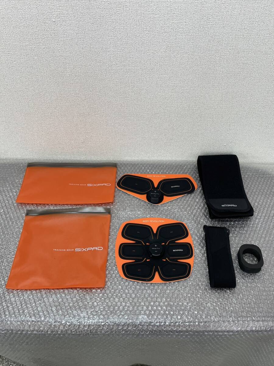 SIXPAD/シックスパッド/Body Fit/ボディフィット/Abs Fit/アブズフィット/セット/腹筋/腕/脚/ウエスト/トレーニング/ギア/0826e