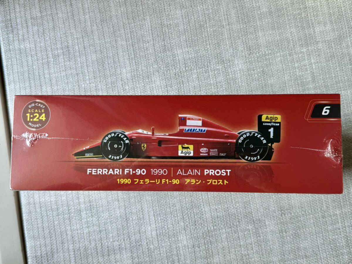 フェラーリF1ビッグスケールコレクション 6 アラン・プロスト 1/24 Bibian 比比昂 - 『フェラーリ ビッグスケールF1コレクション