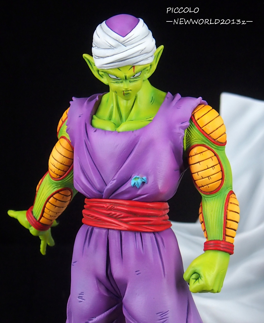 ドラゴンボール HG ピッコロリペイント ジオラマベース ピッコロ☆マント・ジオラマ風台座付き☆フルリペイント☆SOLID