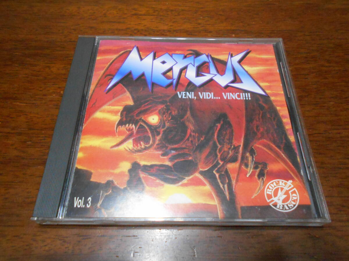 MERGUS / VENI， VIDI... VINCI!!! 88年 スペイン正統派メタル
