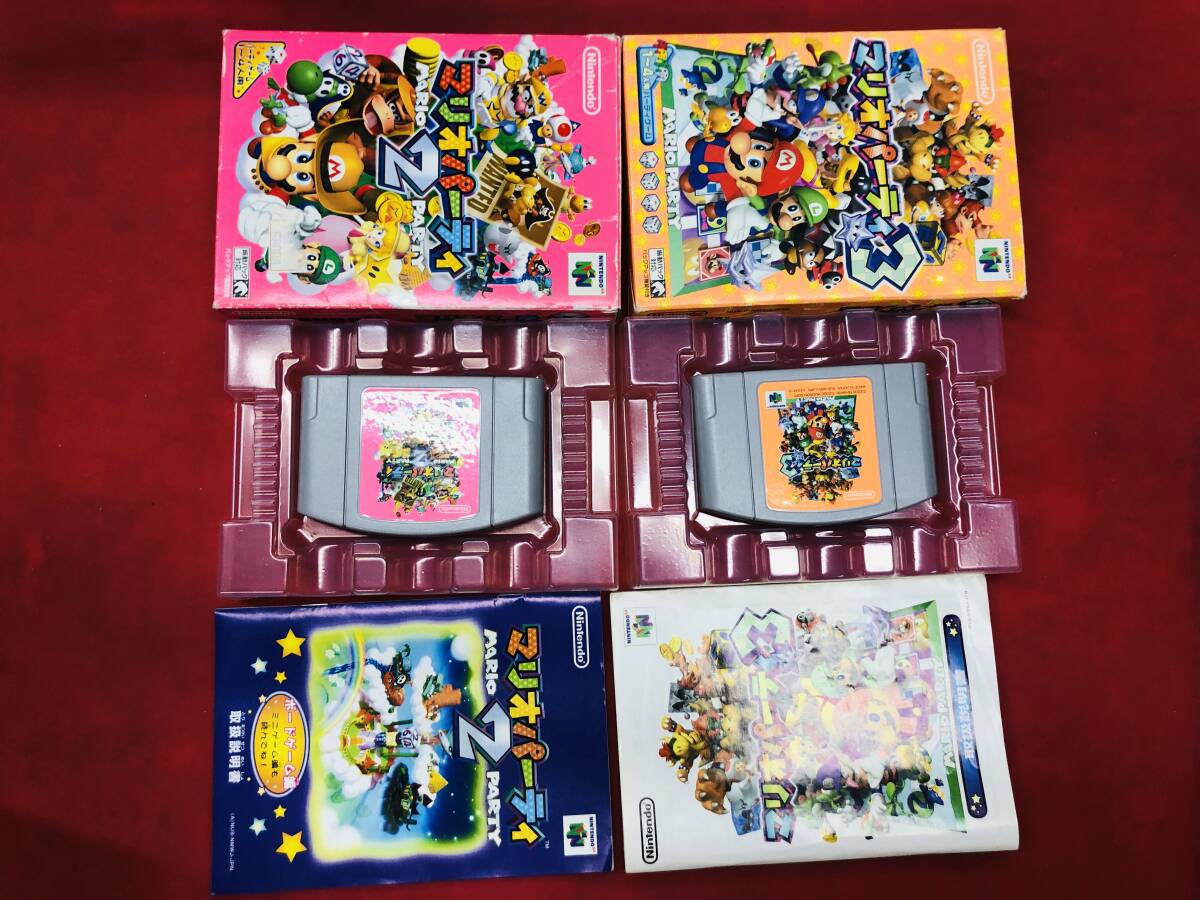 マリオパーティ2 マリオパーティ3 箱説付 同梱可！即決！大量出品中！