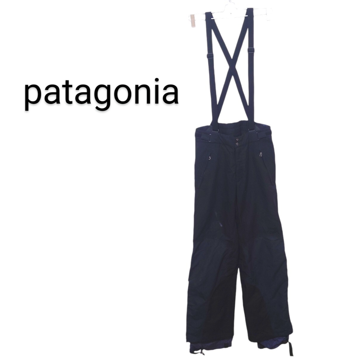 【patagonia】サスペンダー付き スキースノボーパンツA-2223