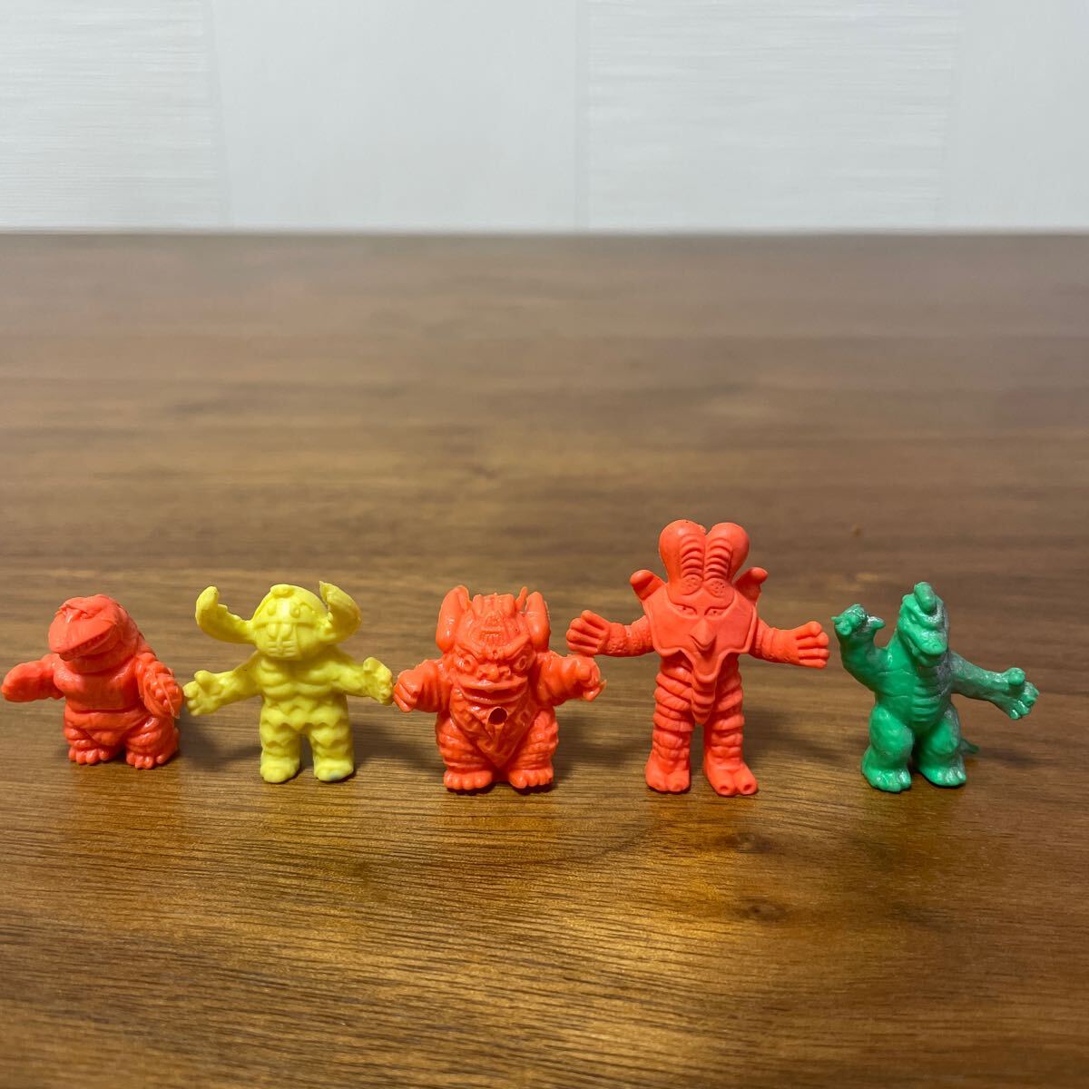 ウルトラマン 怪獣消しゴム 無版権 5個セット 当時物 ポピー 丸越_画像1