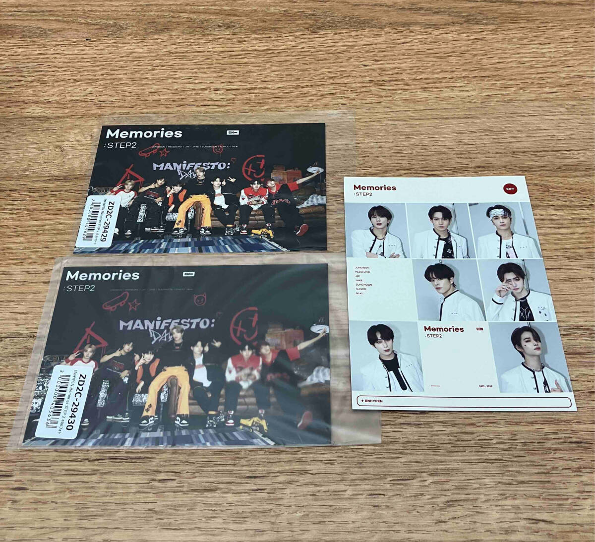 ○ENHYPEN Memories : STEP 2 2021-2022 デジタルコード トレカ ○ENHYPEN Memories : STEP 2 2021-2022 デジタルコード トレカ
