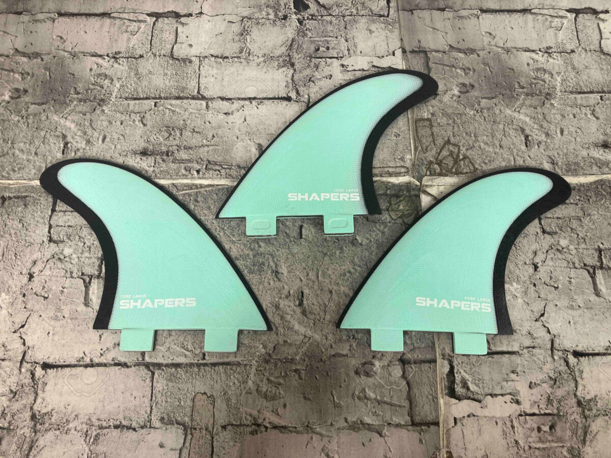 サーフボードフィン FCS SHAPERS CORE THRUSTER LARGE エフ サーフボードフィン FCS SHAPERS CORE THRUSTER LARGE エフ