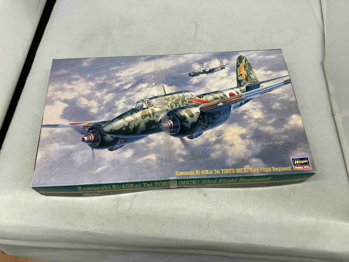 現状品 未開封品 プラモデル ハセガワ 1/72 川崎 二式複座戦闘機 屠龍 丁型 '飛行第53戦隊'