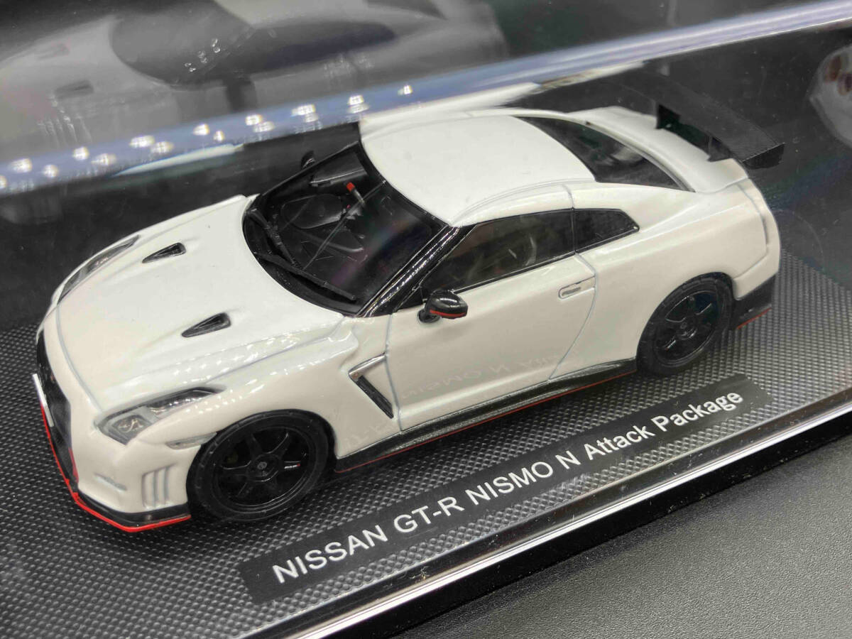 エブロEBBRO 日産NISSAN GT-R NISMO 1/43 ホワイト EBBRO 1/43 NISSAN GT-R NISMO N Attack Package Brilliant