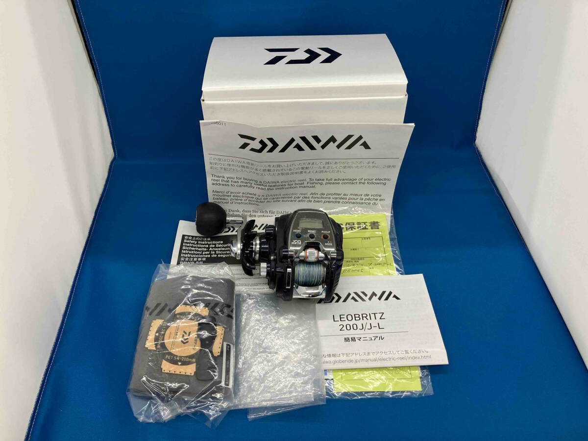 ダイワ レオブリッツ200J-L 左利き 電動リール DAIWA LEOBRITZ ダイワ レオブリッツ200J-L 左利き 電動リール DAIWA LEOBRITZ