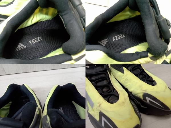!_adidas Adidas FY3727 YEEZY BOOST 700 MNVN PHOSPHOR спортивные туфли размер 26.5cm желтый × черный 