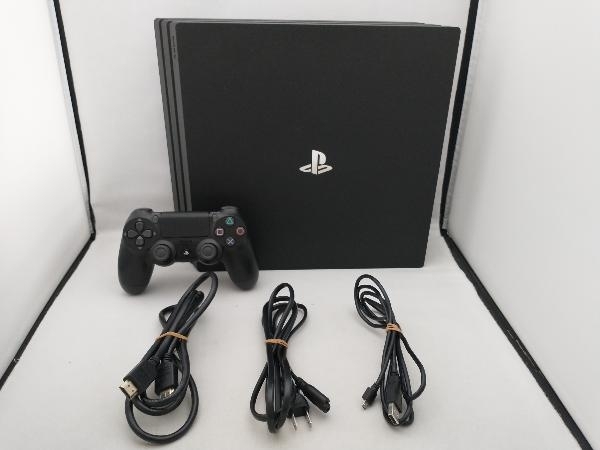 【箱、説明書なしの為ジャンク扱い】※写真以外の付属品はございません。 PlayStation4 Pro 1TB:ジェット・ブラック(CUH7200BB01)