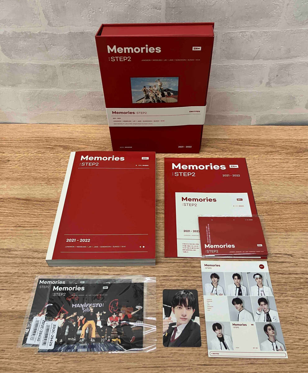 ○ENHYPEN Memories : STEP 2 2021-2022 デジタルコード トレカ ○ENHYPEN Memories : STEP 2 2021-2022 デジタルコード トレカ