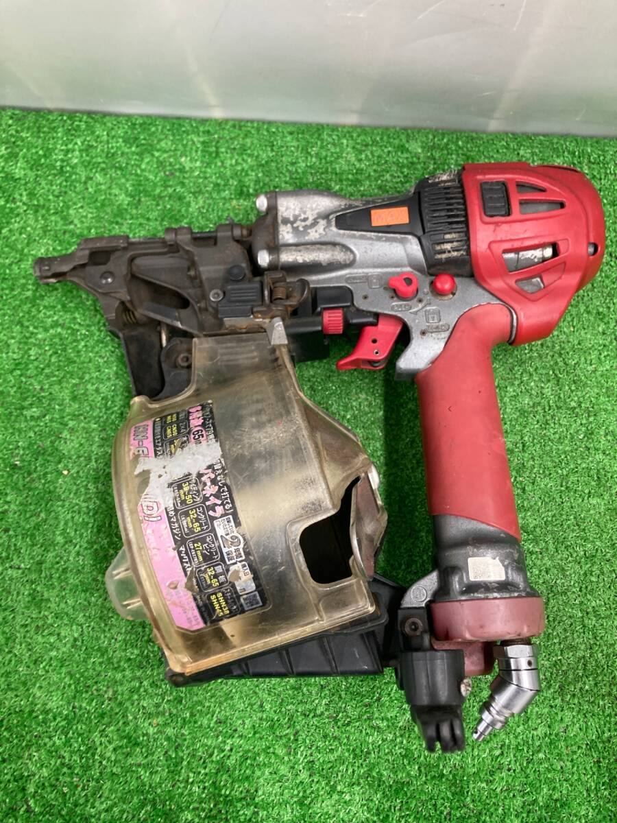 【中古品】★MAX(マックス) 65㎜高圧釘打機 HN-65N2(D)-G　ITPR0HAL53H4