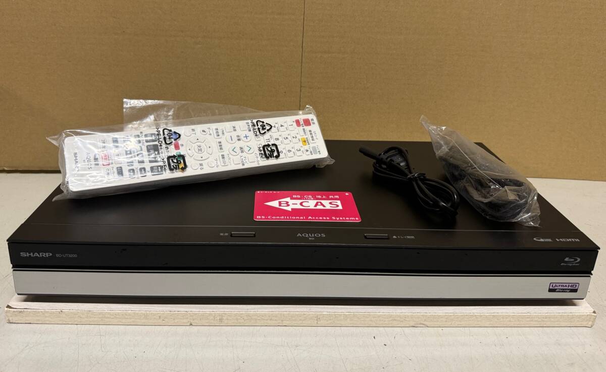 安心 整備済み 】 上位機 SHARP AQUOS 【 BD-UT3200 】 大容量 安心 整備済み 】 上位機 SHARP AQUOS 【 BD-UT3200 】 大容量