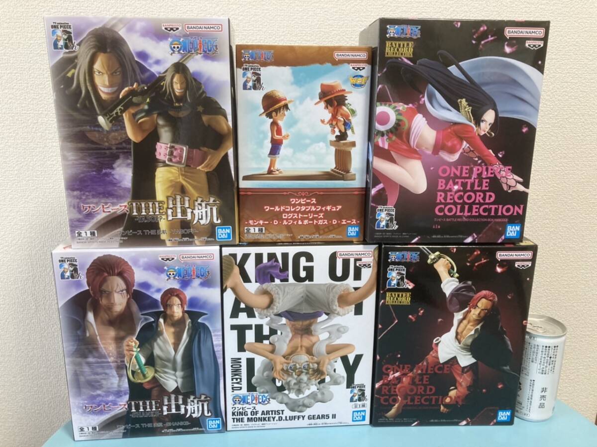 KING OF ARTIST THE MONKEY.D.LUFFY ルフィ ギア5★出航 シャンクス★BATTLE RECORD ハンコック★ログストーリーズ エース★ワンピース♪