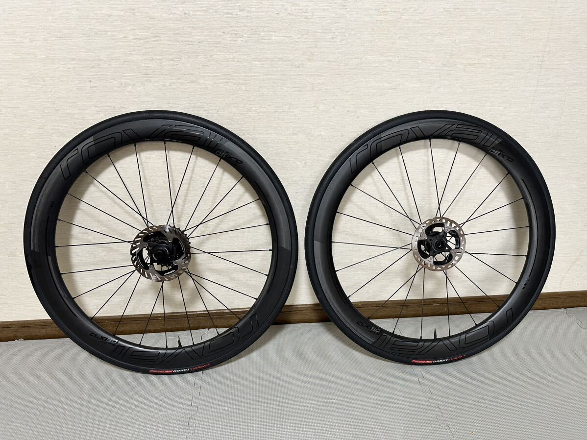 即決 送料無料 ROVAL Rapide CLX 50 DISC 美品 前後セット 即決 送料無料 ROVAL Rapide CLX 50 DISC 美品 前後セット
