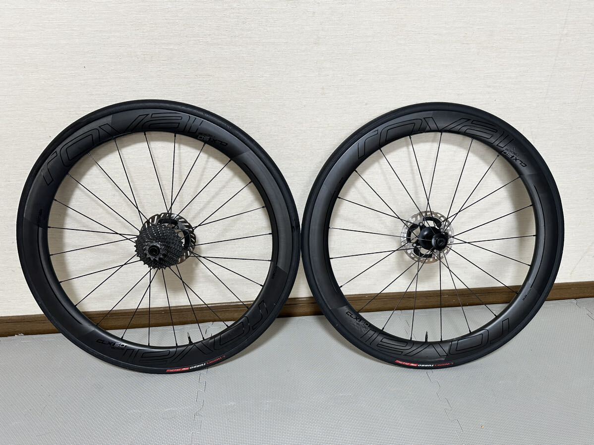即決 送料無料 ROVAL Rapide CLX 50 DISC 美品 前後セット 即決 送料無料 ROVAL Rapide CLX 50 DISC 美品 前後セット