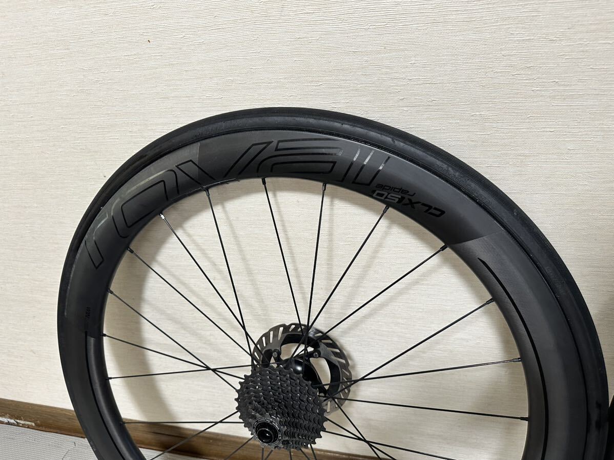 即決 送料無料 ROVAL Rapide CLX 50 DISC 美品 前後セット 即決 送料無料 ROVAL Rapide CLX 50 DISC 美品 前後セット