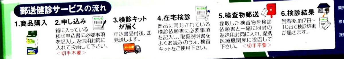 #FY 郵送検診キット 大腸がん 検診申込セット　未使用_画像4