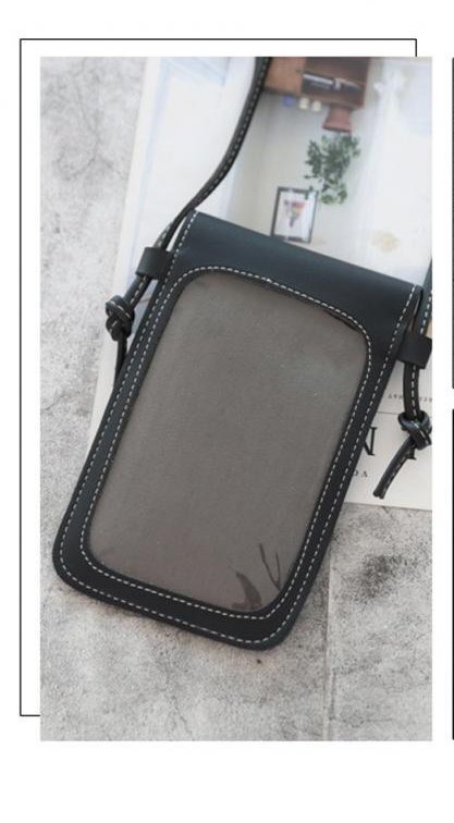 【2個組!!】【新品】選べる6色スマホショルダー 肩掛け 財布バッグタッチスクリーン_画像2