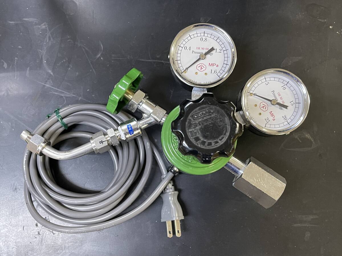 ヤマト ガス調整器 ヒーター付圧力調整器 最高級モデル YR-507V ヤマト ガス調整器 ヒーター付圧力調整器 最高級モデル YR-507V