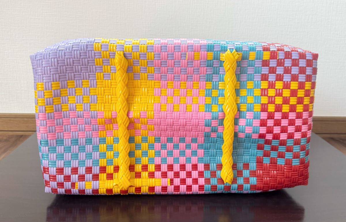 プラカゴ メルカド 大容量 トートバッグ ハンドメイド かご