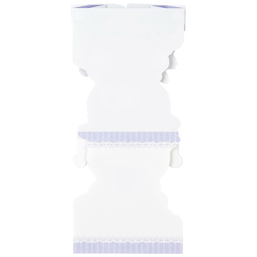 クロミ キャラクター グリーティングカード 二つ折りダイカットカード クロミプレゼントとスイーツ サンリオ_画像2