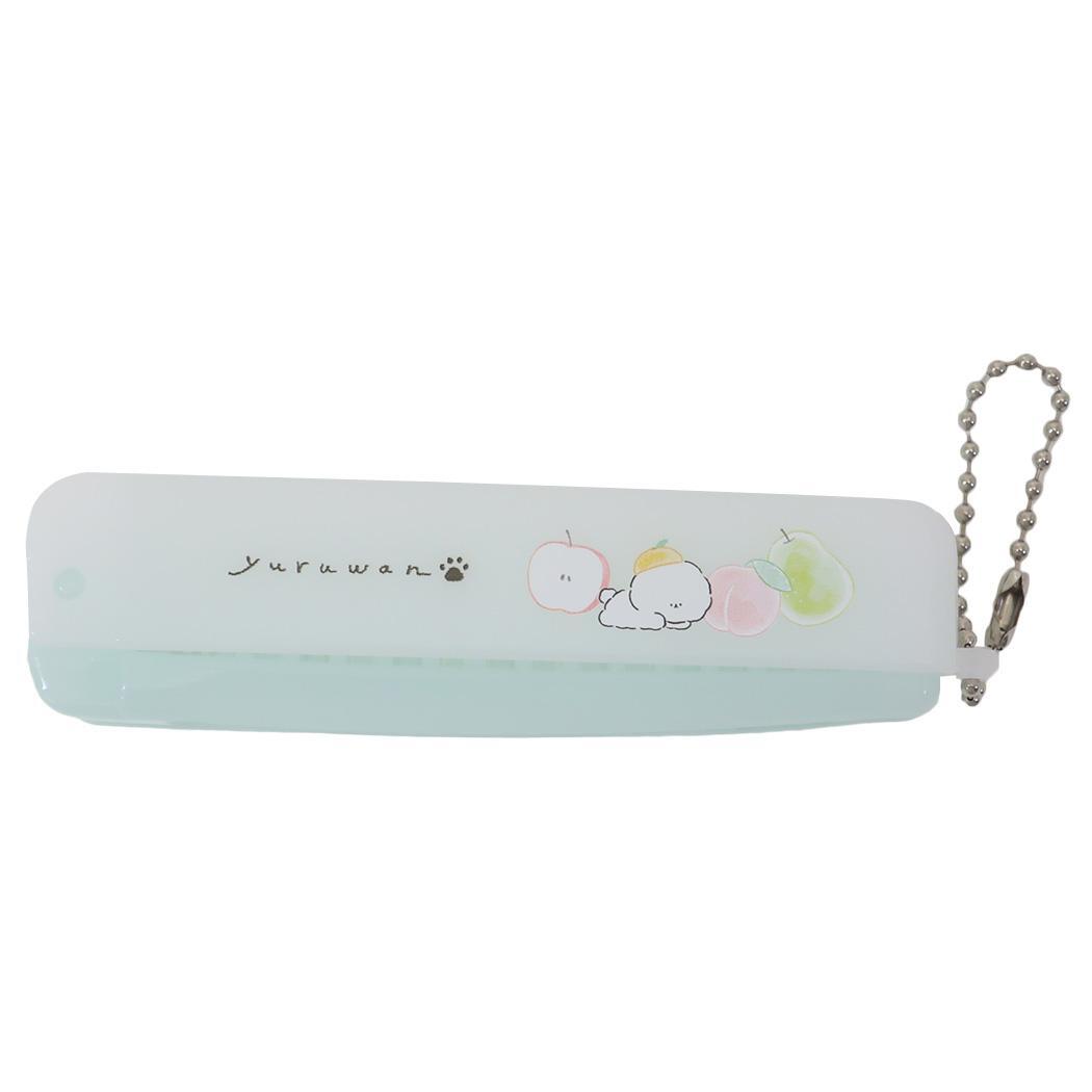  hair brush YURUWAN folding brush & comb fruit present folding comb 